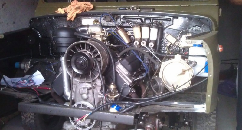 ЛуАЗ-969 двигатель