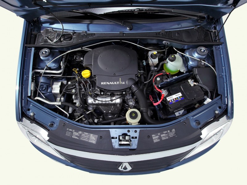 Renault Logan двигатель