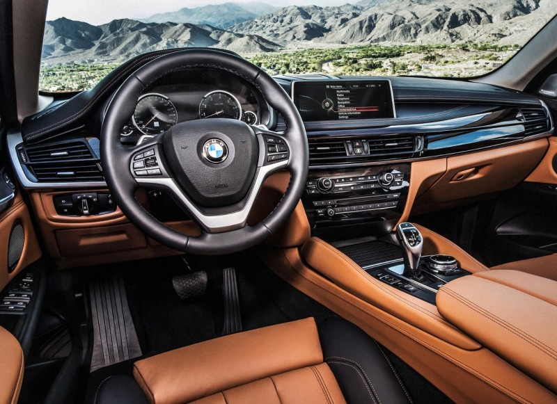 Интерьер BMW X6 BMW X6 интерьер