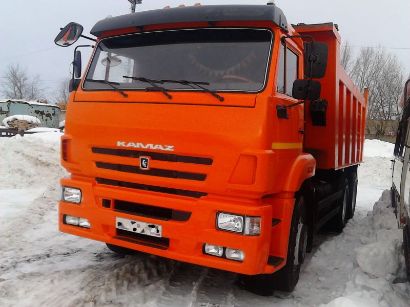 КамАЗ-6520 вид спереди Вид спереди КамАЗ-6520