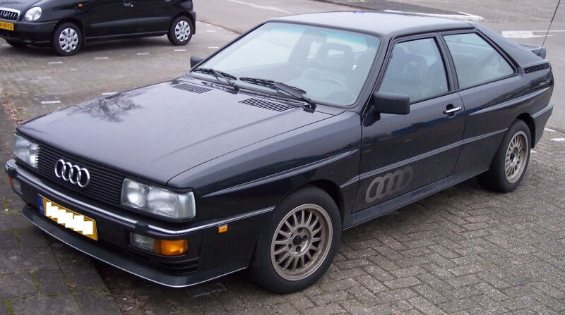 Audi quattro 1980 года