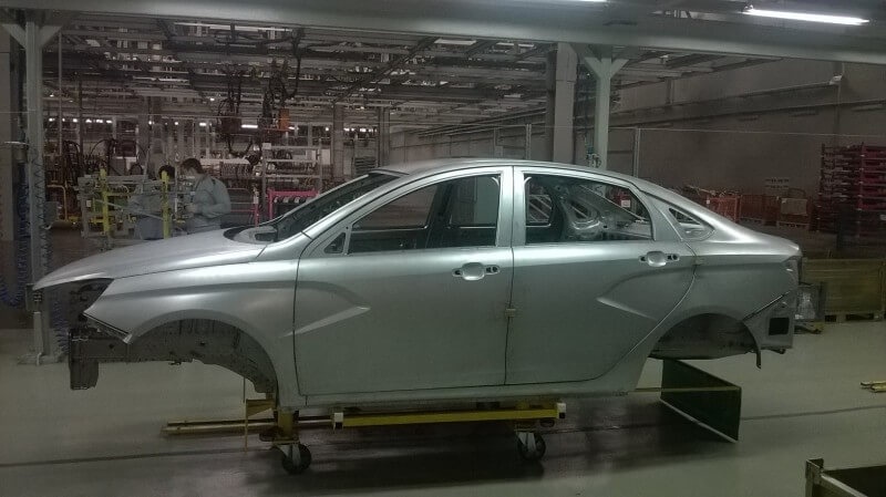 Кузов Lada Vesta