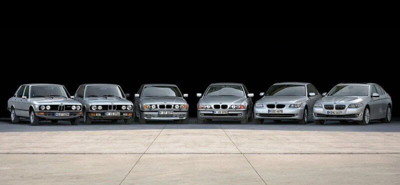 Все модели BMW