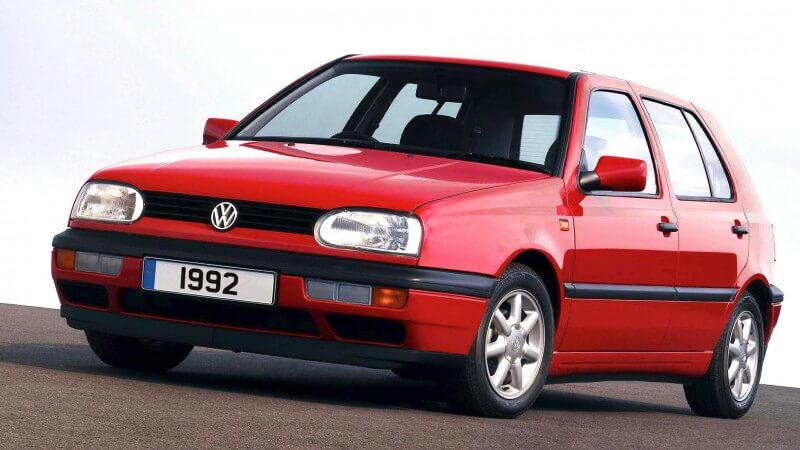 Volkswagen Golf 1992 года