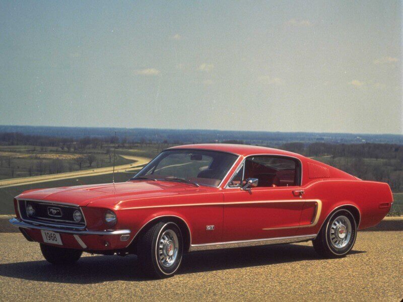 Ford Mustang 1968 года