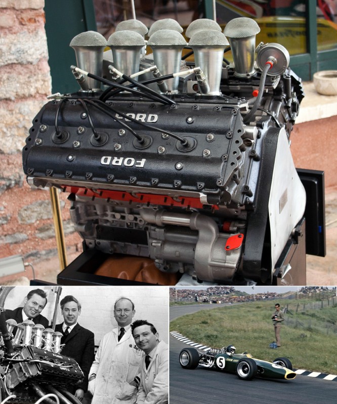 Двигатель Ford Cosworth DFV