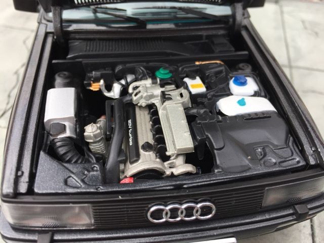 Двигатель Audi quattro