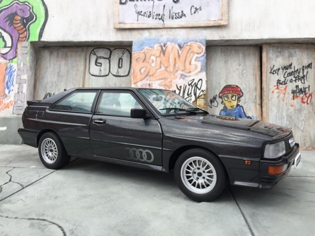 Вид сбоку Audi quattro