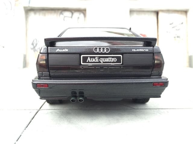 Вид сзади Audi quattro