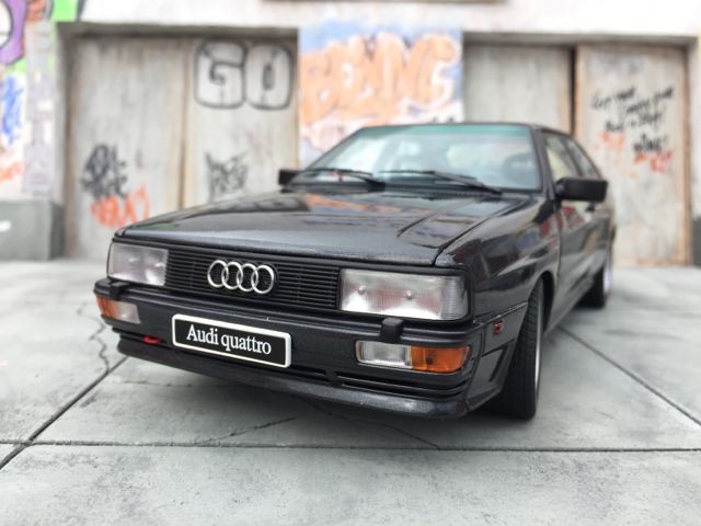 Автомобильная модель Audi quattro