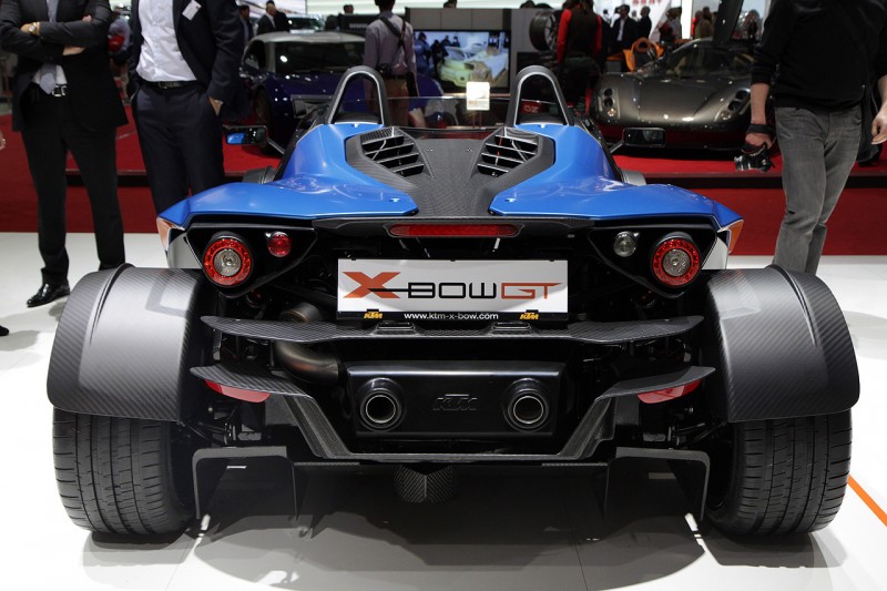 KTM X-Bow GT вид сзади