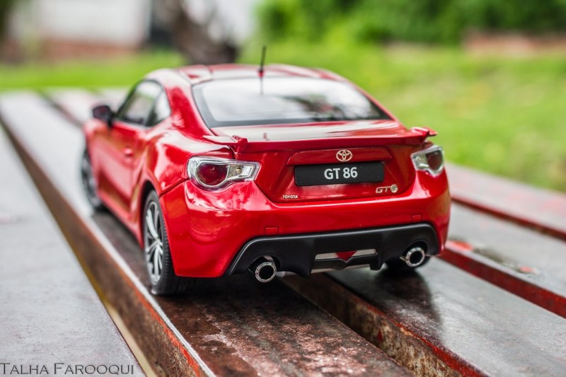 Toyota GT86 вид сзади