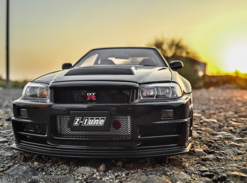 Nismo R34 Z Tune вид спереди