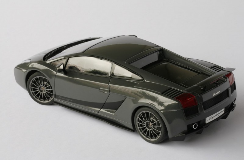 Lamborghini Gallardo Superleggera вид сверху