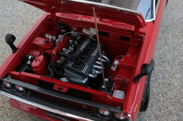 Nissan Skyline 2000GT-R KPGC110 фото двигателя