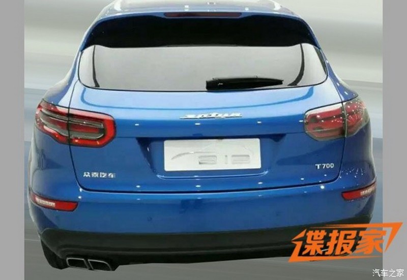 Автомобиль Zotye T700
