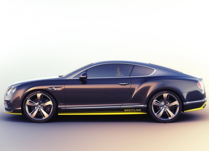 Bentley Continental GT Speed вид сбоку