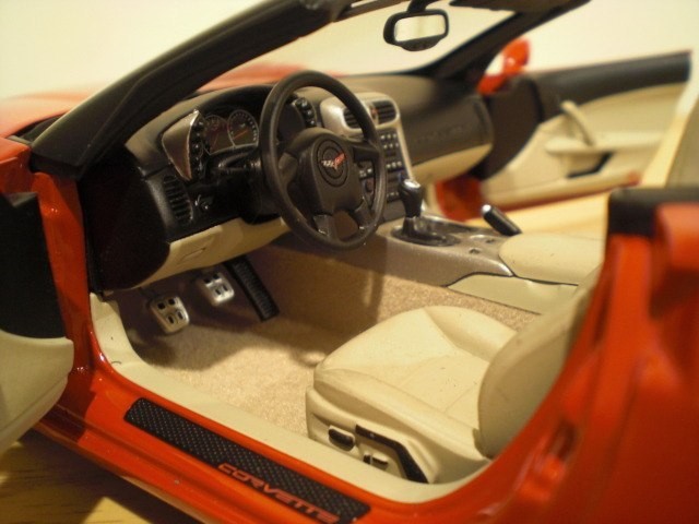 Салон Chevrolet Corvette 