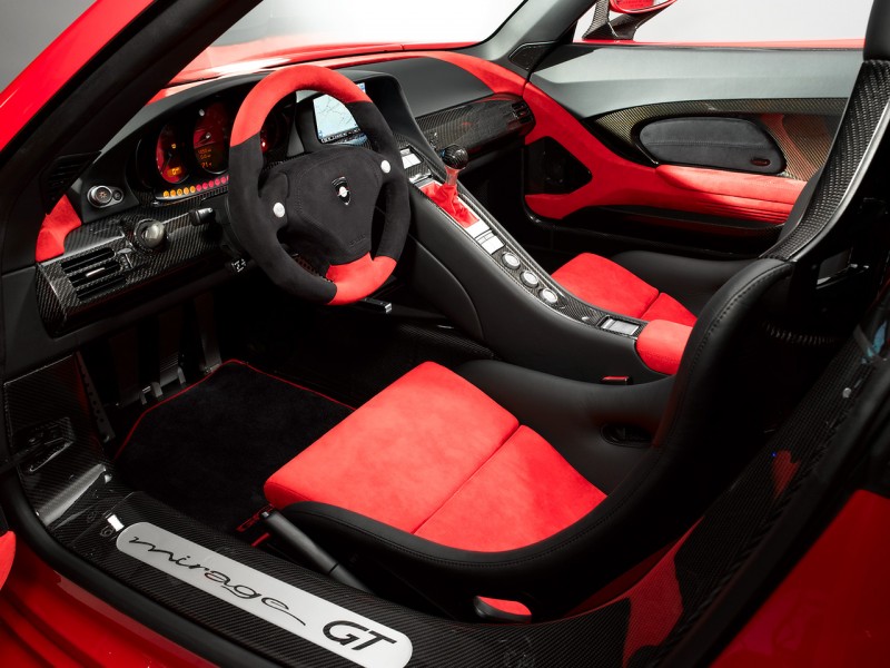 Porsche Carrera GT фотография салона