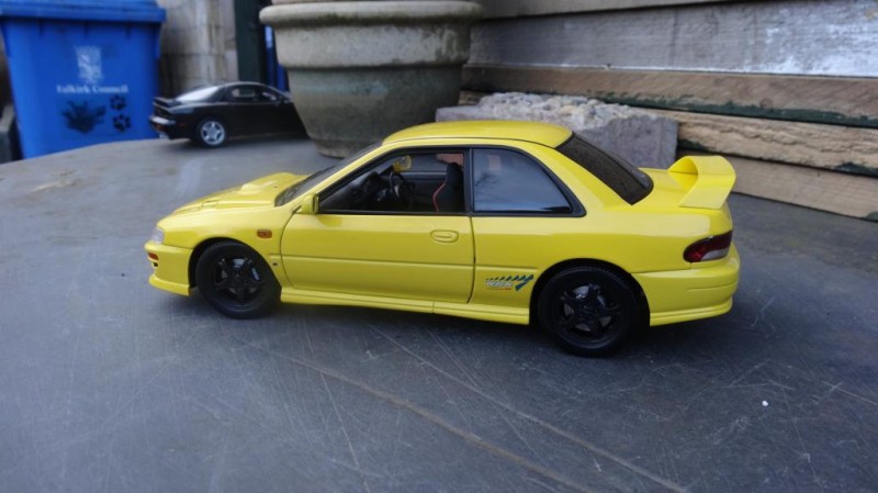 Subaru Impreza 22b WRX STI вид сбоку