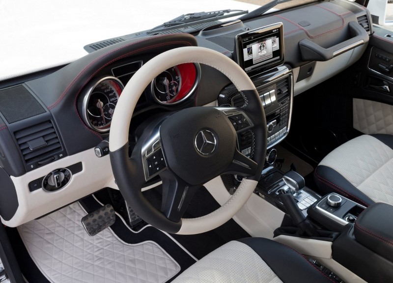 Mercedes-Benz G63 AMG 6x6 салон