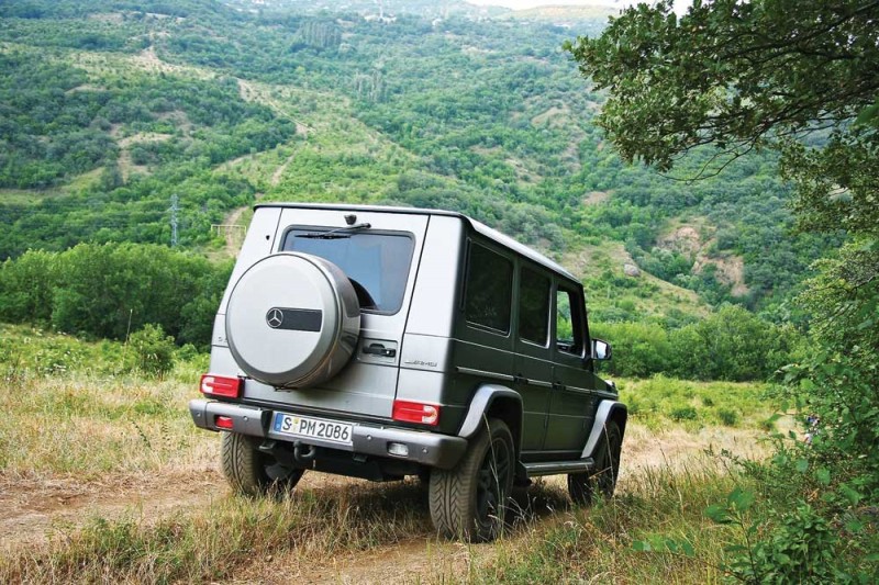 Mercedes-Benz G65 AMG вид сзади