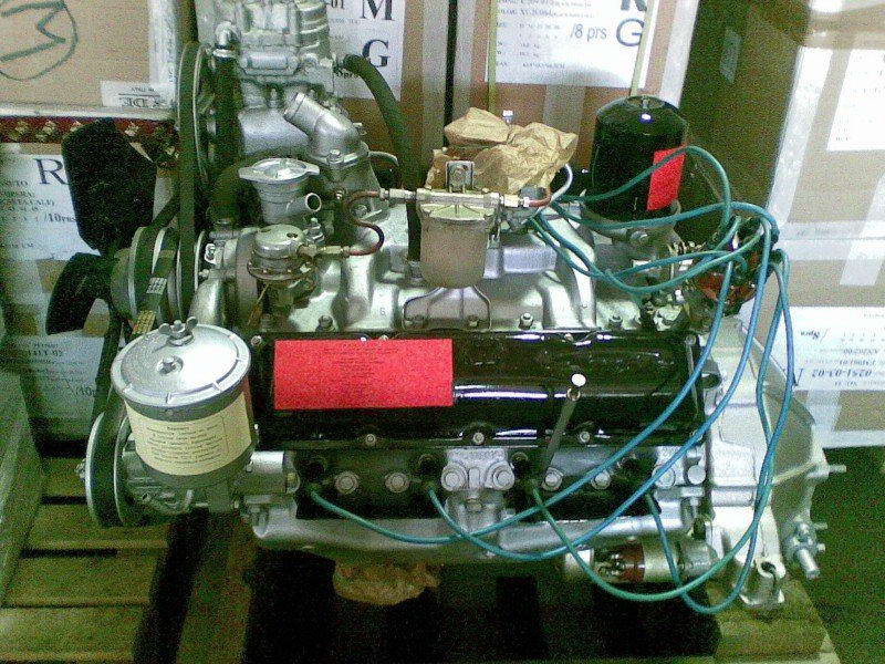 ЗИЛ-130 двигатель