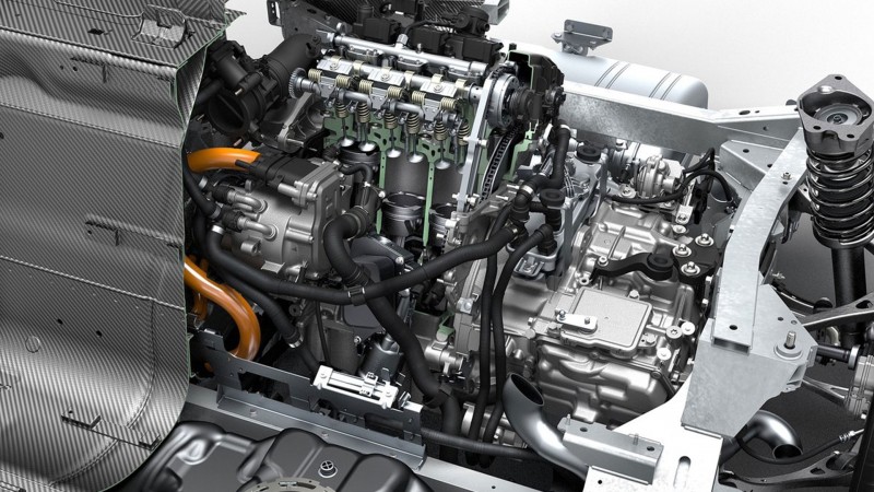 BMW i8 электродвигатель