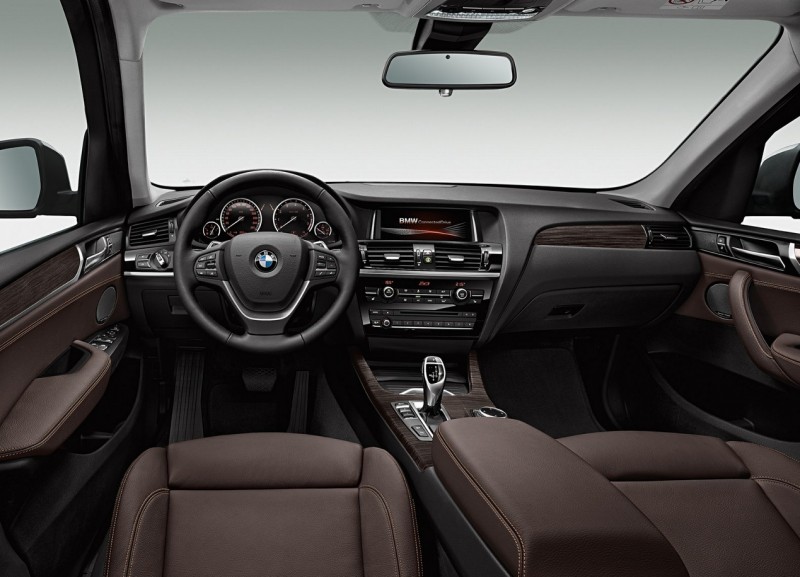 BMW X3 интерьер