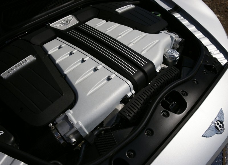 Bentley Continental GT двигатель