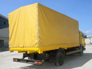 Вид сзади КамАЗ-4308