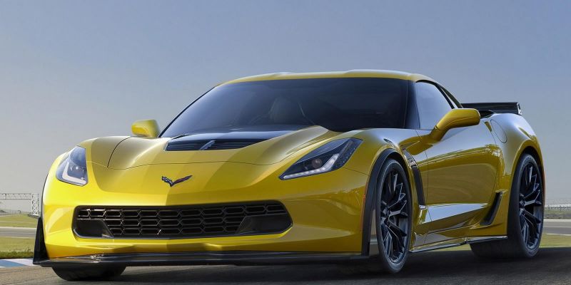 Моделька chevrolet corvette