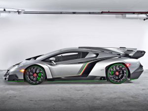 Lamborghini Veneno Ламборджини Венено вид сбоку