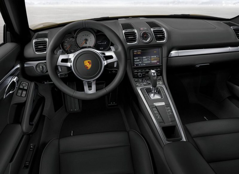 Porsche Cayman интерьер