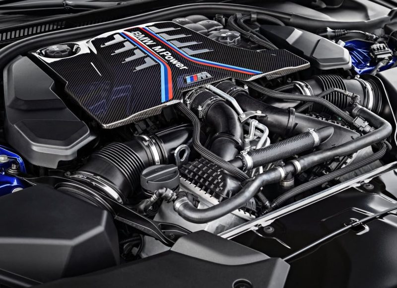 BMW M5 F90 двигатель