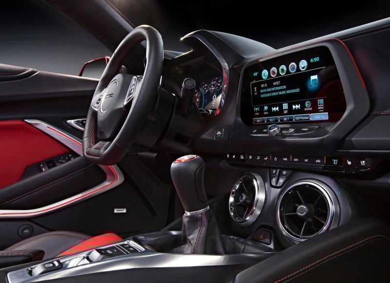 Дисплей Chevrolet Camaro