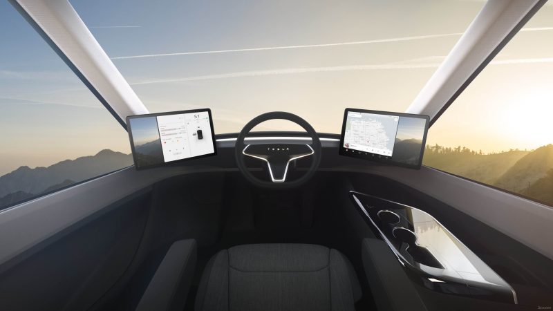 Салон Tesla Semi
