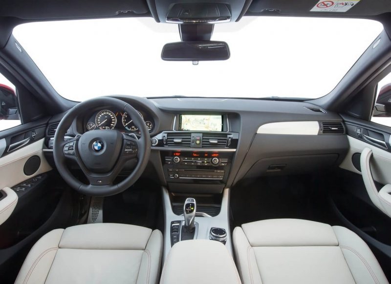 BMW X4 интерьер
