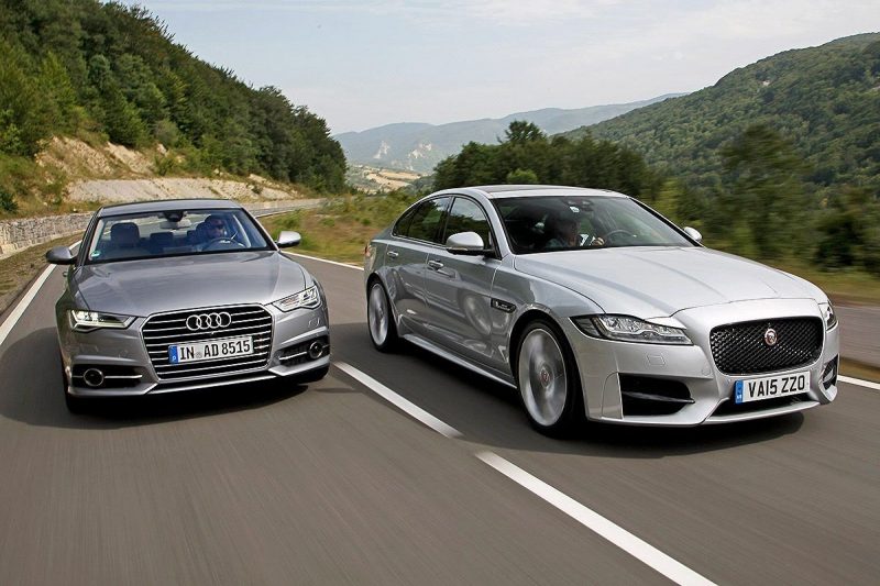 Jaguar XF или Audi A6