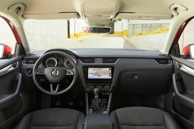 Салон Skoda Octavia G-TEC