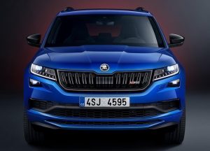 Вид спереди Шкода Кодиак РС