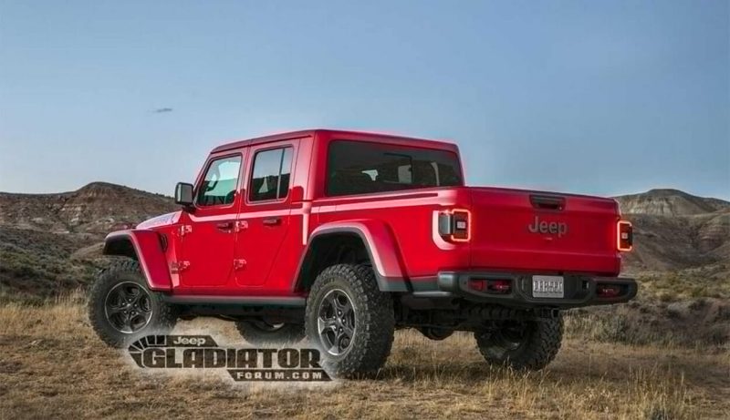 Jeep wrangler пикап гладиатор