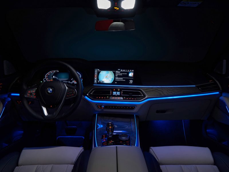 Подсветка салона BMW X7