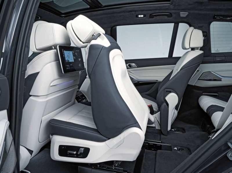 Второй ряд BMW X7