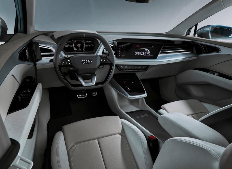 Интерьер Audi Q4 e-tron
