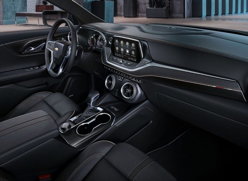 Chevrolet Blazer интерьер