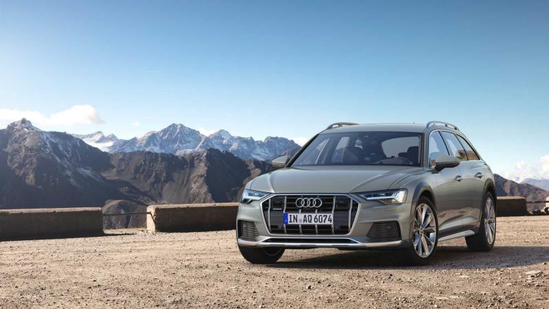 Audi A6 AllRoad вид спереди