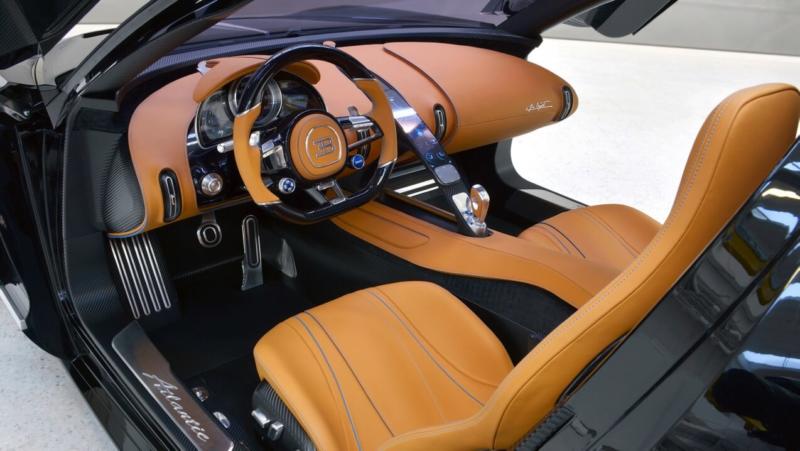 Интерьер Bugatti Atlantic