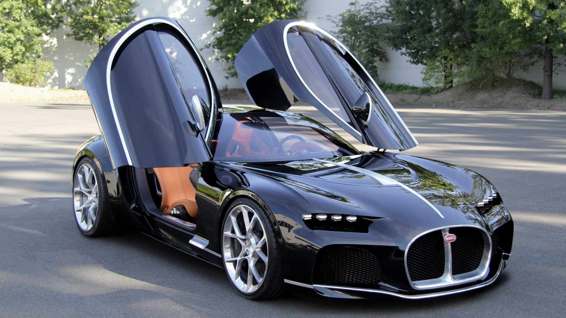 Bugatti Atlantic 2020 роскошная и дорогостоящая спортивная машина