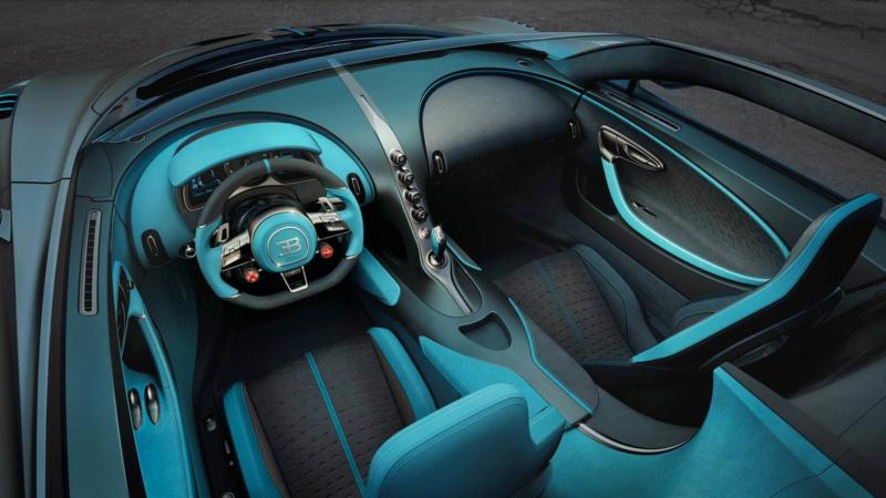 Интерьер Bugatti Divo